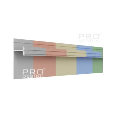 Теневой плинтус скрытого монтажа Pro Design крашенный по RAL