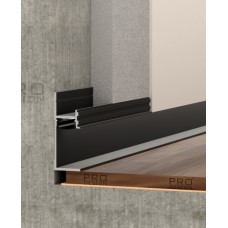 Теневой плинтус скрытого монтажа Pro Design